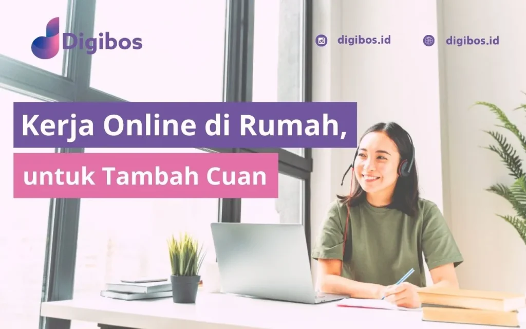 kerja online di rumah